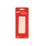 Apli Apli transparante lijmpatronen 7,5 mm, blister met 10 stuks