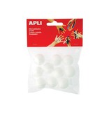 Apli Kids Apli isomobol, diameter 25 mm, blister met 10 stuks