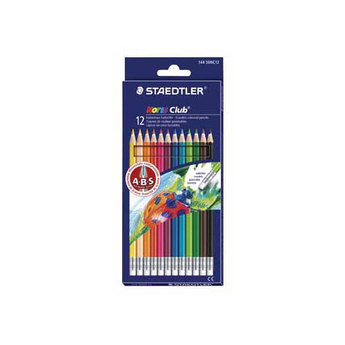 Staedtler Staedtler kleurpotlood Noris Club uitgombaar 12 potloden