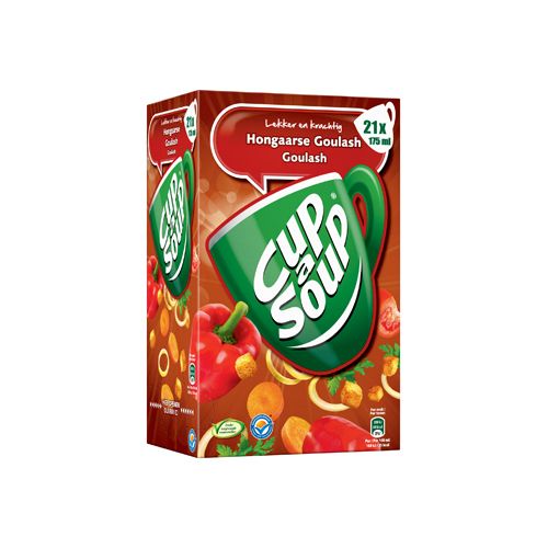 Cup A Soup Cup-a-Soup Hongaarse goulash, pak van 21 zakjes