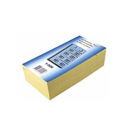 Merkloos Garderobeblok 1-500 Blauw [1st]