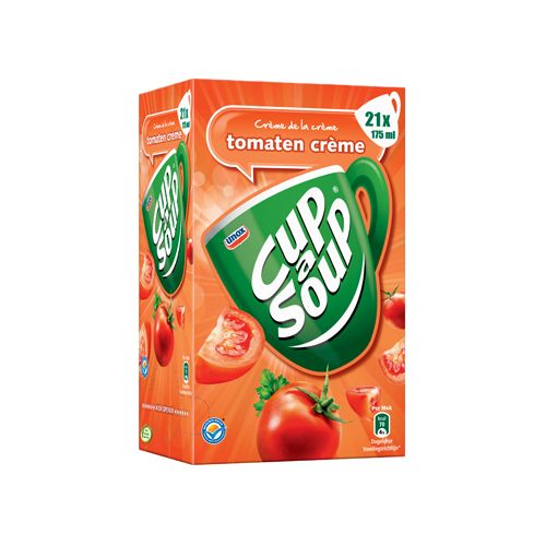 Cup A Soup Cup-a-Soup tomaten crème, pak van 21 zakjes