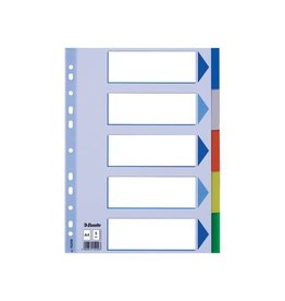 Esselte Gids A4 5T. Pp Ass.11 Gaats Es [1st]