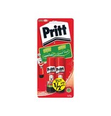 Pritt Pritt plakstift, 22 g, blister van 2 stuks, 2de aan halve prijs