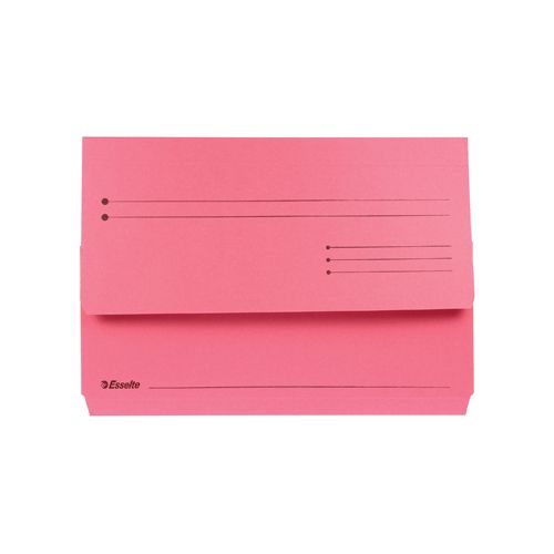 Esselte Esselte documentenmap Pocket File rood — levering per 25