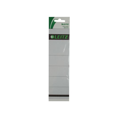 Leitz Leitz rugetiketten, niet-zelfklevend, ft 5,7 x 19,1 cm, pak van 10 stuks, wit