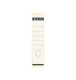 Leitz Leitz rugetiketten, zelfklevend, ft 6,1 x 28,5 cm, pak van 10 stuks, wit