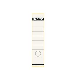 Leitz Leitz rugetiketten, zelfklevend, ft 6,1 x 28,5 cm, pak van 10 stuks, wit