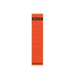 Leitz Leitz rugetiketten, zelfklevend, ft 6,1 x 28,5 cm, pak van 10 stuks, rood