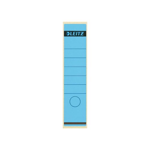 Leitz Leitz rugetiketten ft 6,1 x 28,5 cm, blauw