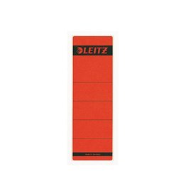 Leitz Leitz rugetiketten, zelfklevend, ft 6,1 x 19,1 cm, pak van 10 stuks, rood