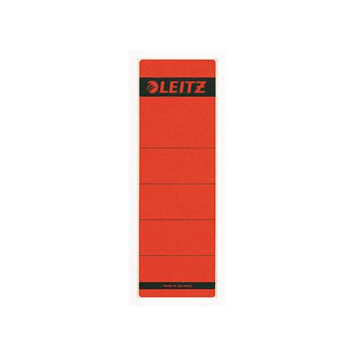Leitz Leitz rugetiketten ft 6,1 x 19,1 cm, rood