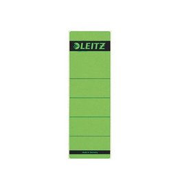 Leitz Leitz zelfklevende rugetiketten, ft 61 x 191mm, groen, 10st