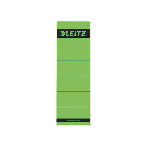 Leitz Leitz rugetiketten, zelfklevend, ft 6,1 x 19,1 cm, pak van 10 stuks, groen