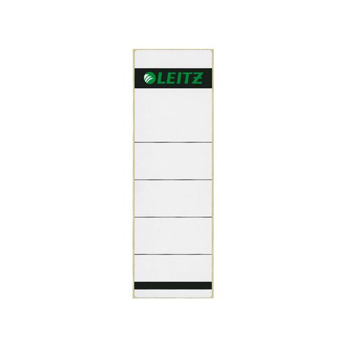 Leitz Leitz rugetiketten ft 6,1 x 19,1 cm, grijs