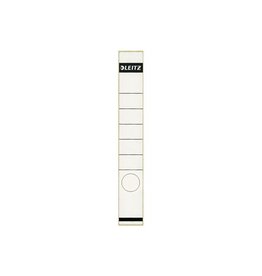 Leitz Leitz rugetiketten, zelfklevend, ft 3,9 x 28,5 cm, pak van 10 stuks, wit