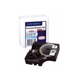 Dymo Dymo Tape D1 12Mm Poly Zw/Wt [1st]