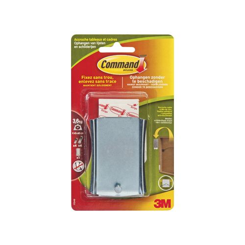 Command Command schilderijhaak, large, draagvermogen 3,6 kg, metaal, blisterverpakking