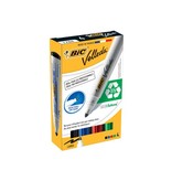 Velleda Bic whiteboardmarker 1701 doos van 4 stuks in geassorteerde kleuren