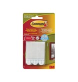Command Command fotolijststrip, medium, draagvermogen 5,4 kg, wit, blister van 8 stuks