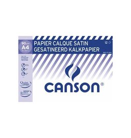 Canson Canson kalkpapier 21 x 29,7 cm (A4), etui van 12 blad