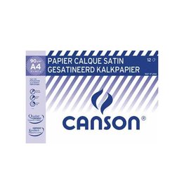 Canson Canson kalkpapier ft 21 x 29,7 cm (A4), etui van 12 blad