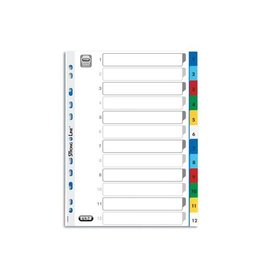 Elba Tabblad A4 Pp 11G 1-12 Ass [1st]