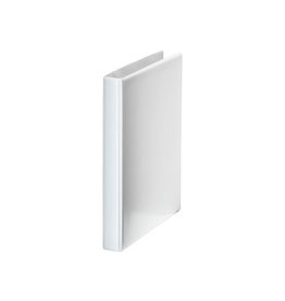 Esselte Esselte personaliseerbare ringmap, rug van 6,3 cm, 4 D-ringen van 40 mm, wit