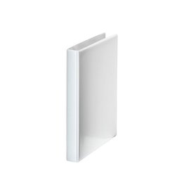 Esselte Esselte personaliseerbare ringmap, rug van 7,7 cm, 4 D-ringen van 52 mm, wit