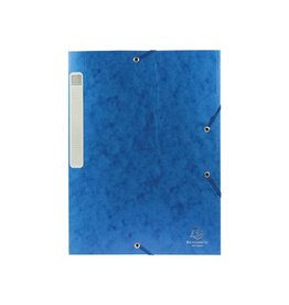 Exacompta Elastobox 25Mm Karton Blauw [1st]