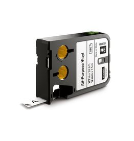 Dymo Dymo Tape Xtl 12Mm Zw/Wt Vinyl [1st]