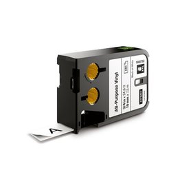 Dymo Dymo Tape Xtl 19Mm Zw/Wt Vinyl [1st]