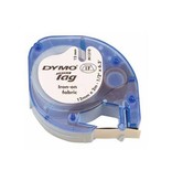 Dymo Dymo LetraTAG opstrijkbare tape 12 mm, wit