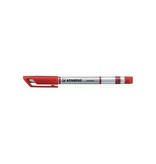 Stabilo STABILO SENSOR fineliner, 0,3 mm, rood — levering per 10