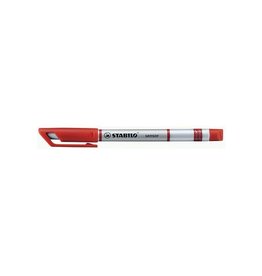 Stabilo STABILO SENSOR fineliner, 0,3 mm, rood — levering per 10