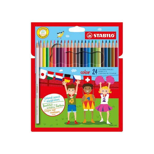 Stabilo Stabilo kleurpotlood Color 24 potloden in een kartonnen etui