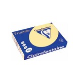 Clairefontaine Papier Clairefontaine Trophée Pastel A4, 80 g, 500 vel, kanariegeel