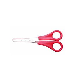 Bouhon Bouhon schaar, ft 14 cm, rechts, ronde punt, RVS, geassorteerde kleuren