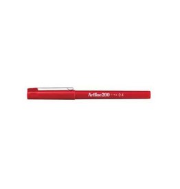 Artline Artline 200 fineliner, rood