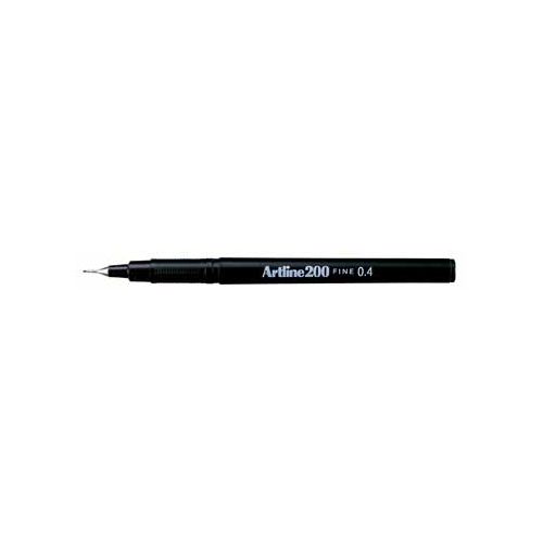 Artline Artline 200 fineliner, zwart