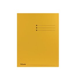 Esselte Pak 100Xhemdmap Geel 180G. A4 [1st]