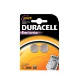 Duracell Duracell knoopcel Electronics CR2025, blister van 2 stuks