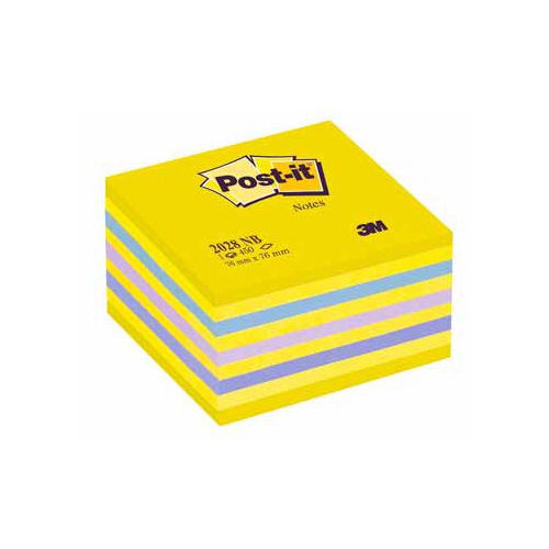 Post-it Post-it Notes, ft 76 x 76mm, assorti, blok van 450 vel