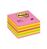 Post-it Post-it Notes kubus, 450 vel, ft 76 x 76 mm, roze-geel tinten