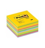 Post-It Notes Post-it Notes kubus, 450 vel, ft 76 x 76 mm, geassorteerde kleuren ultra
