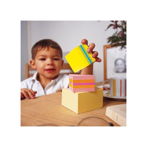 Post-It Notes Post-it Notes mini kubus, 400 vel, ft 51 x 51 mm, roze