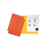 Esselte Esselte dossiermap oranje, karton van 180 g/m², 100 stuks