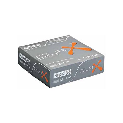 Rapid Rapid Nietjes voor blokhechter Duax, gegalvaniseerd, doos van 1000 nietjes