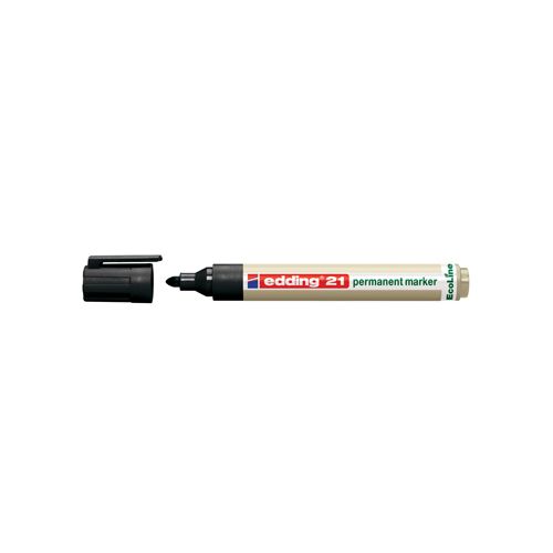 Edding Edding permanent marker Ecoline e-21 zwart