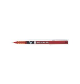 Pilot Pilot roller Hi-Tecpoint V5 schrijfbreedte 0,3mm rood [12st]